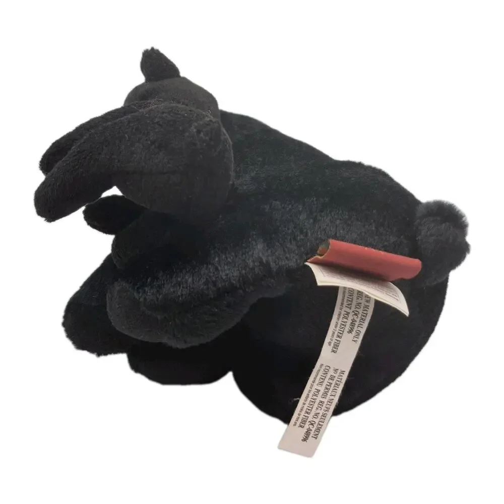 Adventure Planet Black Bear Mama and Cub Plush 6